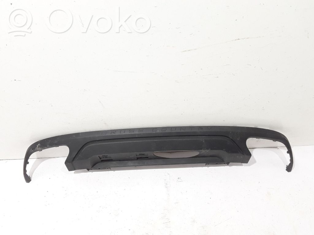 Volvo V60 Moldura inferior del parachoques trasero 