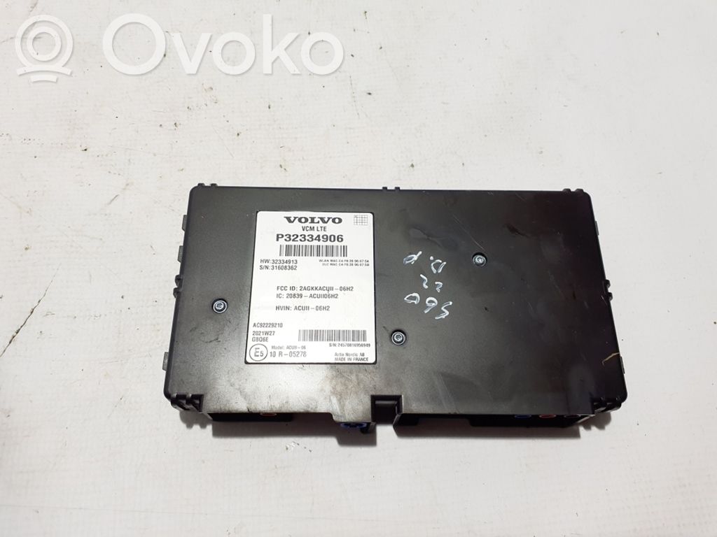 Volvo S60 Other control units/modules 