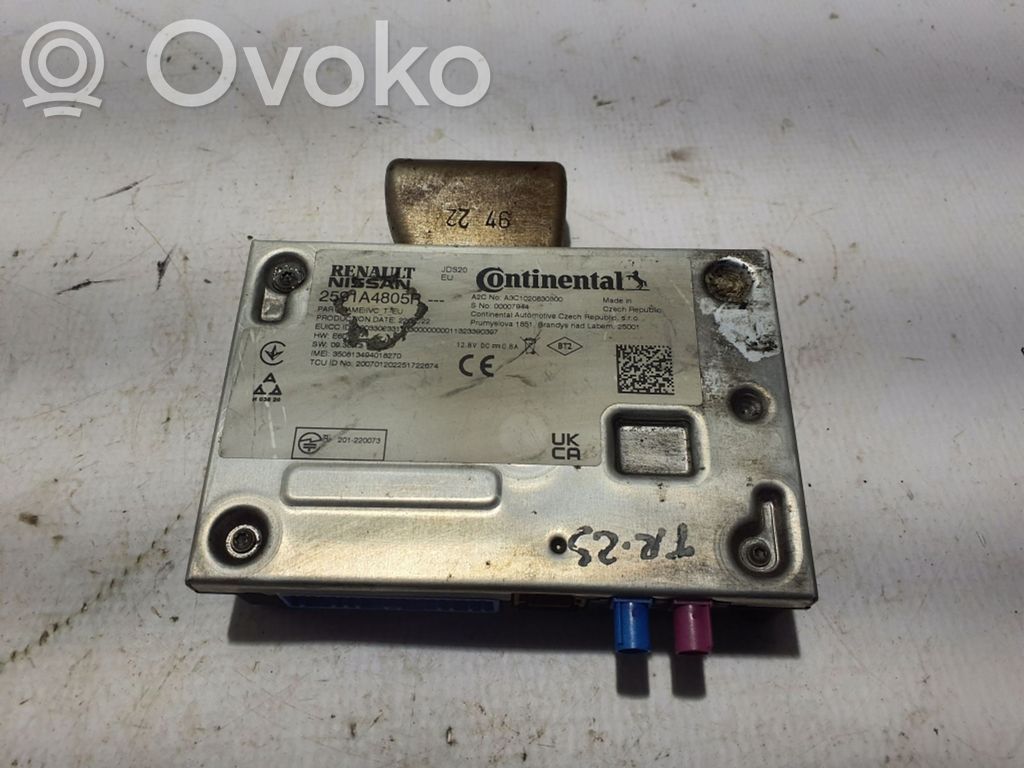 Renault Trafic III (X82) GPS navigation control unit/module 