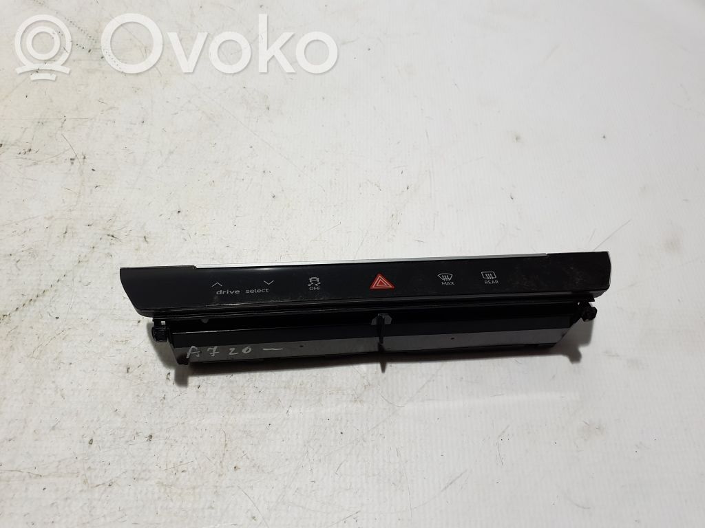 Audi A7 S7 4K8 Botón interruptor de luz de peligro 