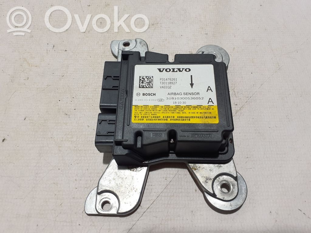 Volvo S60 Airbag control unit/module 