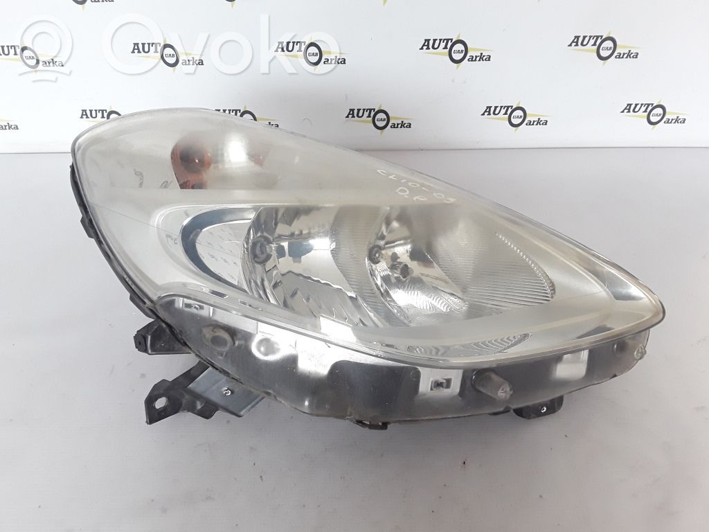 Renault Clio III Phare frontale 