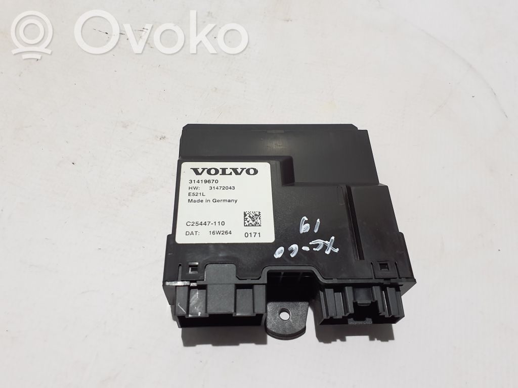 Volvo XC90 Tailgate/trunk control unit/module 