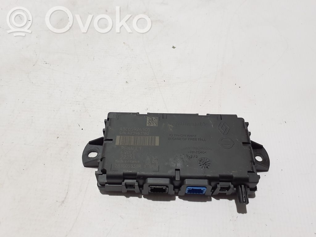 Other control units/modules   283G05338R