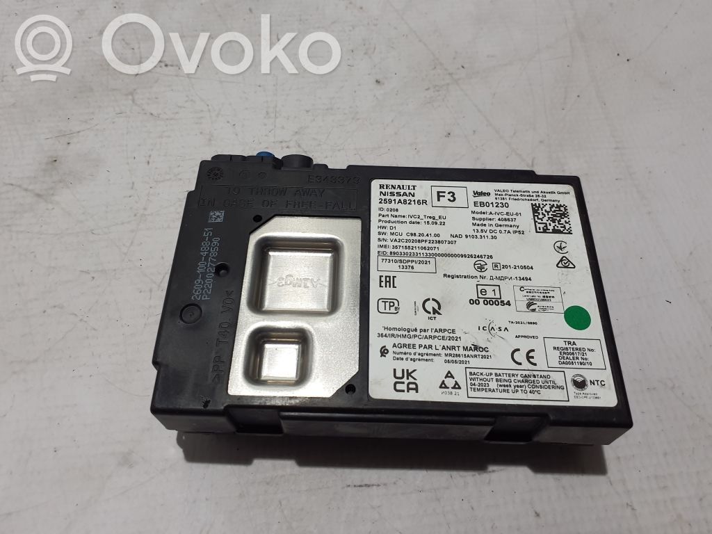 Renault Megane E-Tech Other control units/modules 