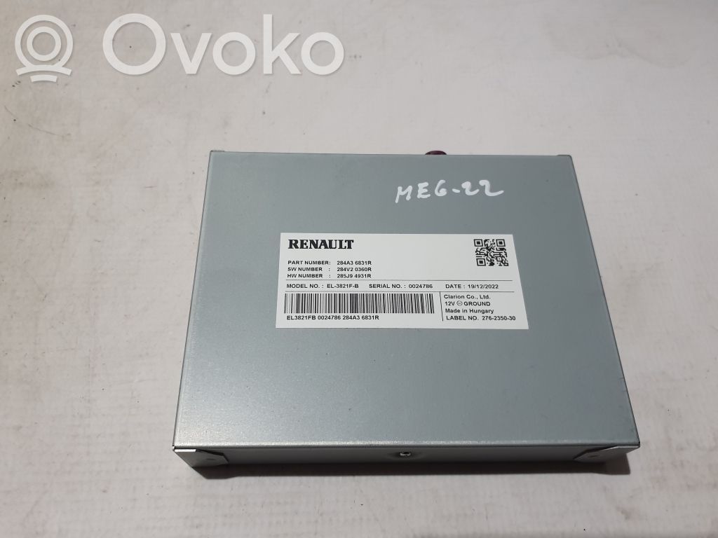 Other control units/modules   284A36831R