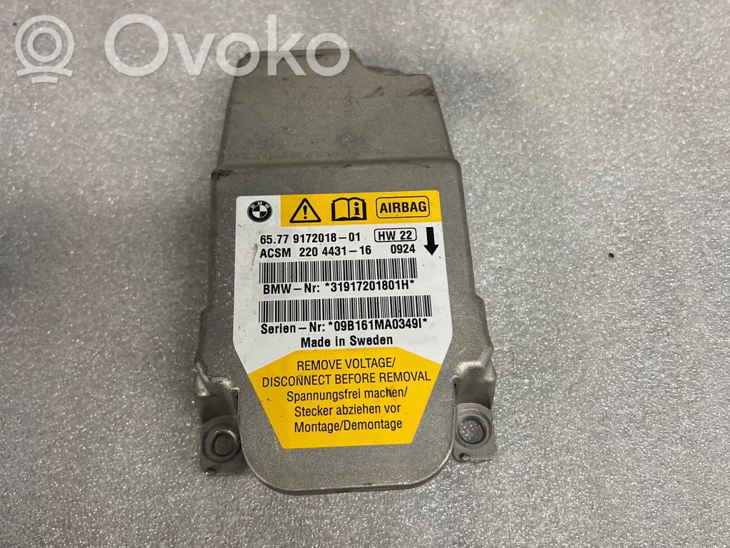 BMW 5 E60 E61 Airbag control unit/module 