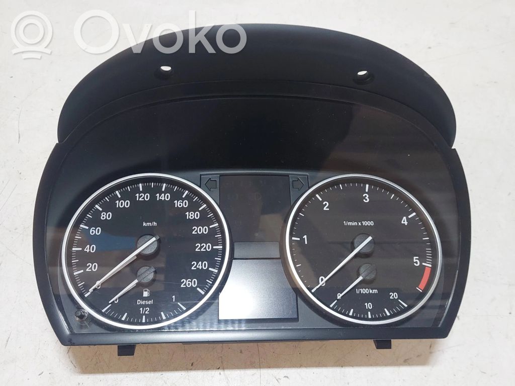 BMW 3 E90 E91 Speedometer (instrument cluster) 