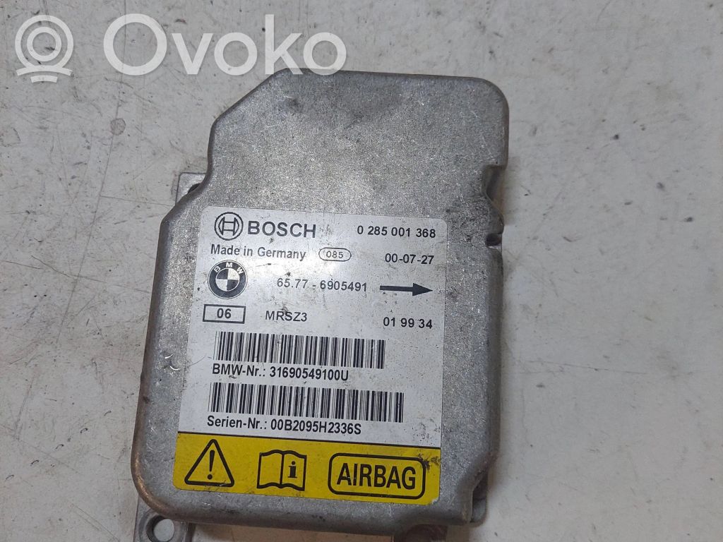 BMW 3 E46 Airbag control unit/module 