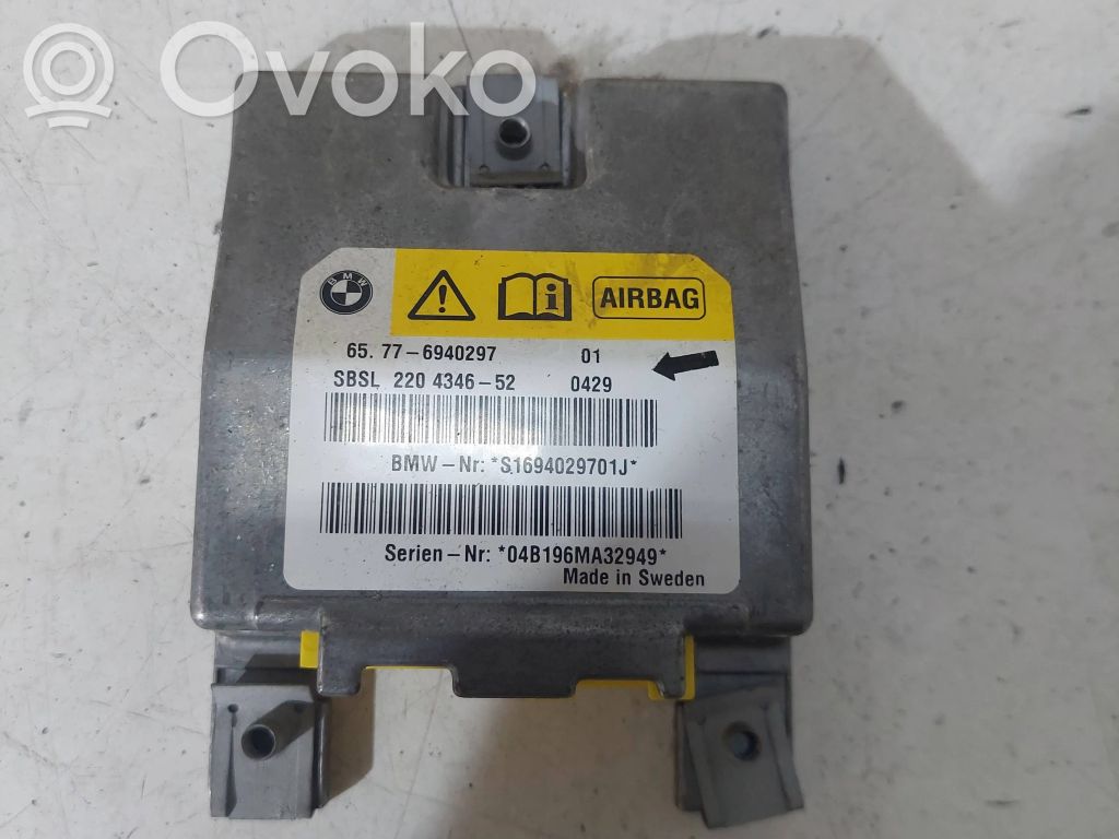 BMW 5 E60 E61 Airbag control unit/module 