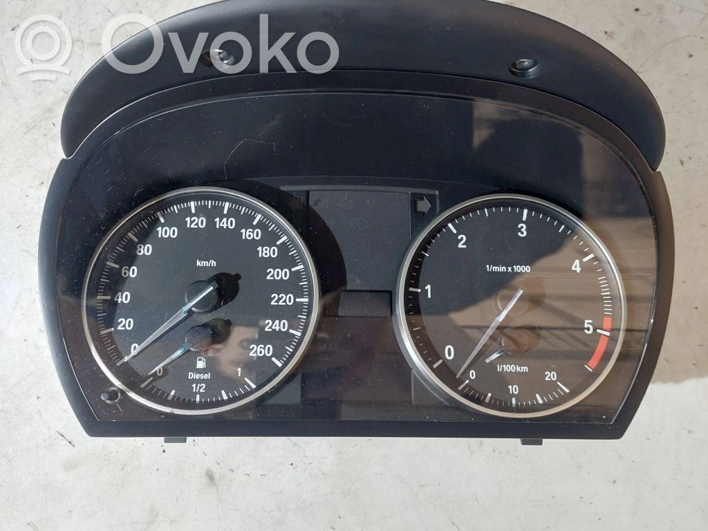 BMW 3 E90 E91 Speedometer (instrument cluster) 