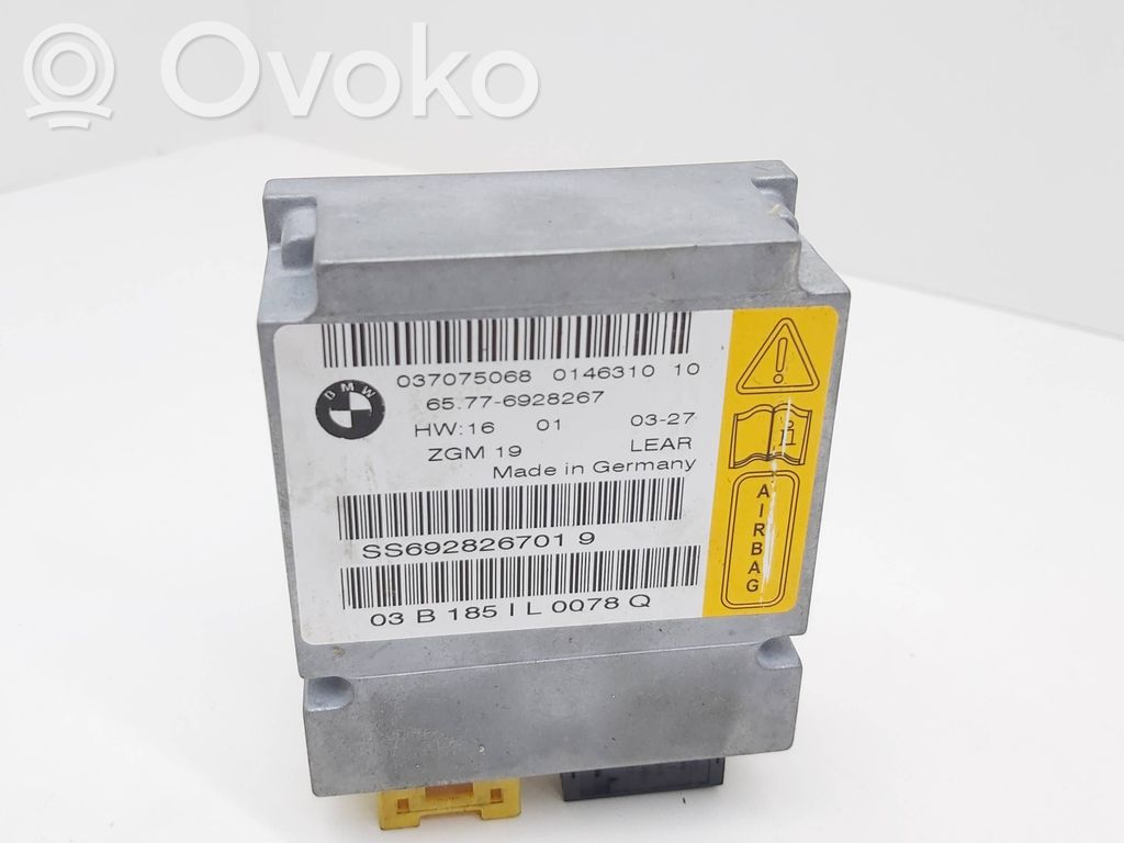 BMW 7 E65 E66 Airbag control unit/module 