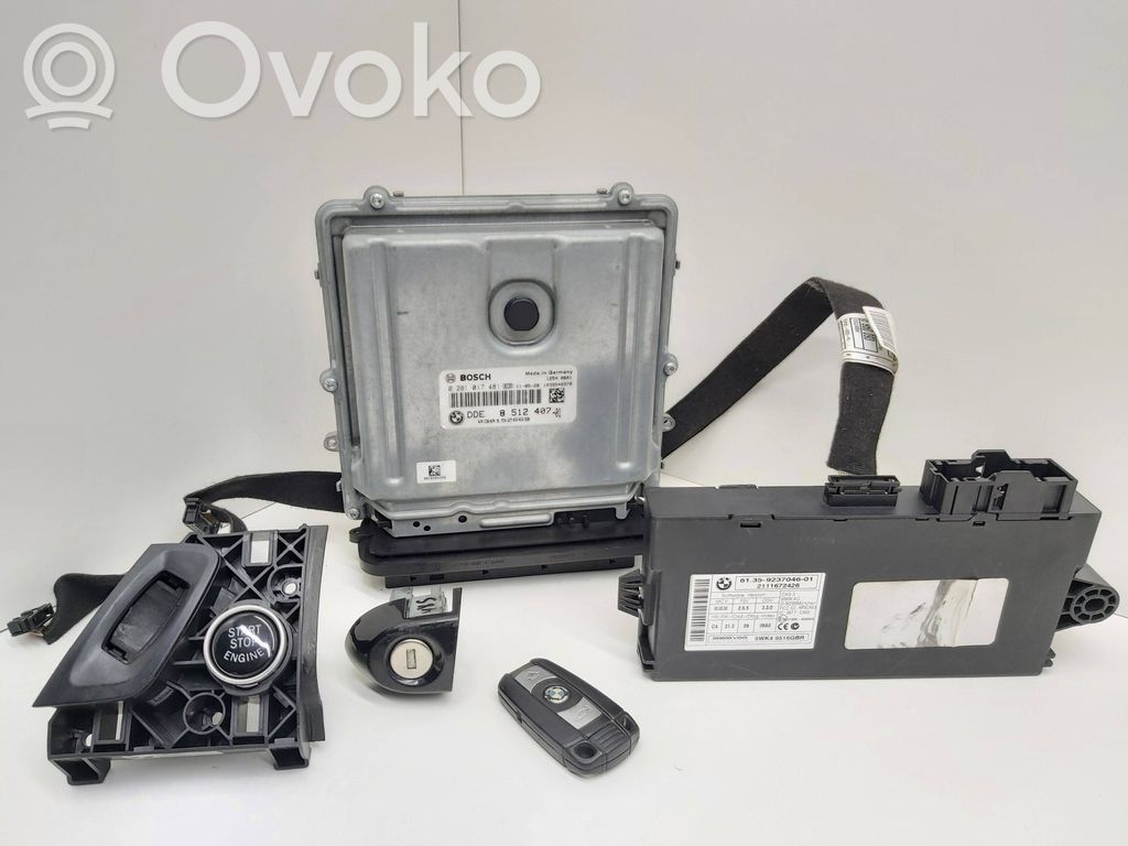 BMW X5 E70 Engine ECU kit and lock set 