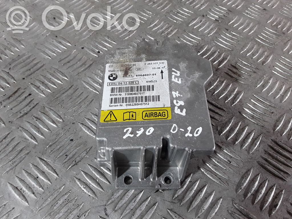 BMW 1 E81 E87 Airbag control unit/module 