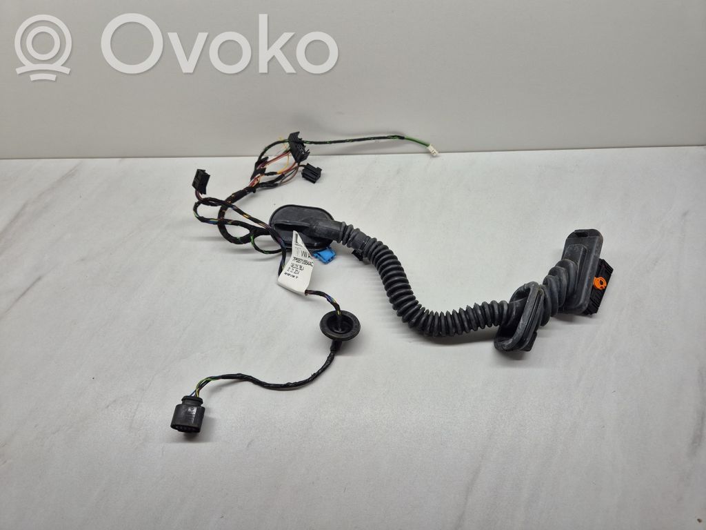 Porsche Cayenne (92A) Cableado de puerta trasera 