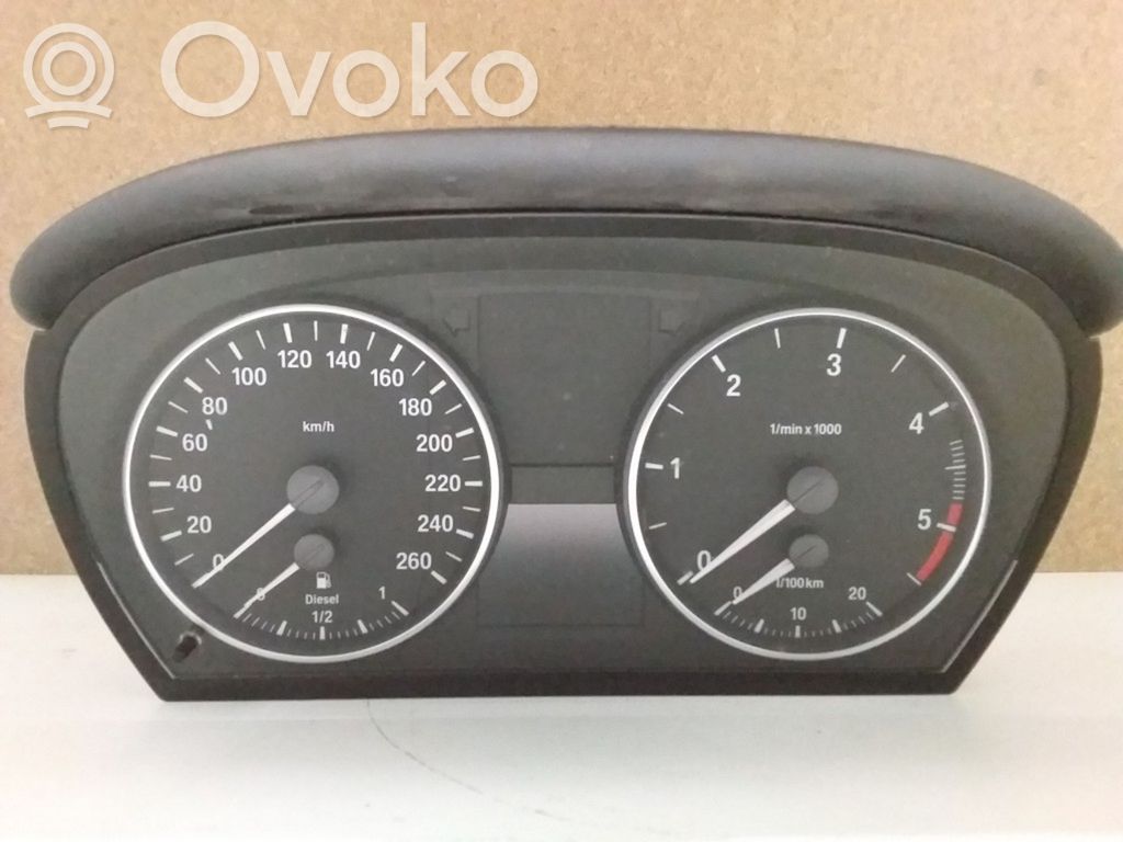 BMW 3 E90 E91 Speedometer (instrument cluster) 
