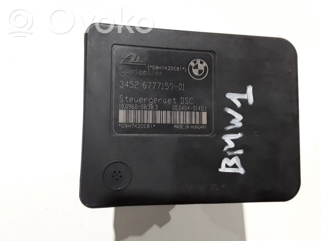 BMW 1 E82 E88 ABS Pump 