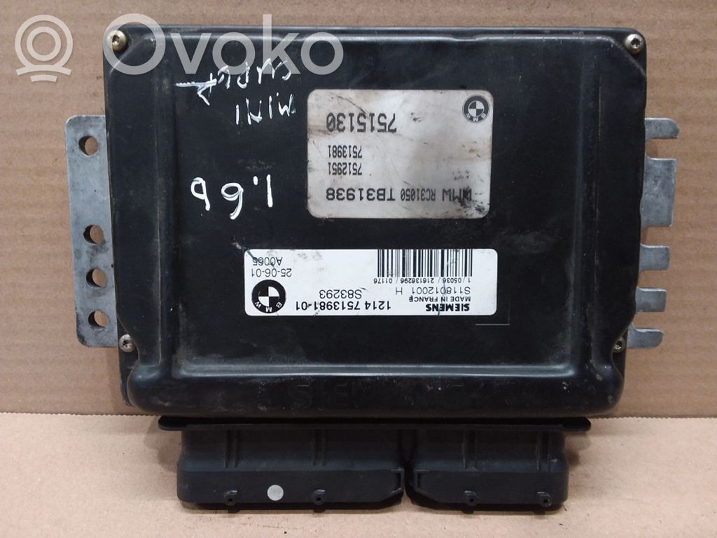 Mini One - Cooper R50 - 53 Sterownik / Moduł ECU 