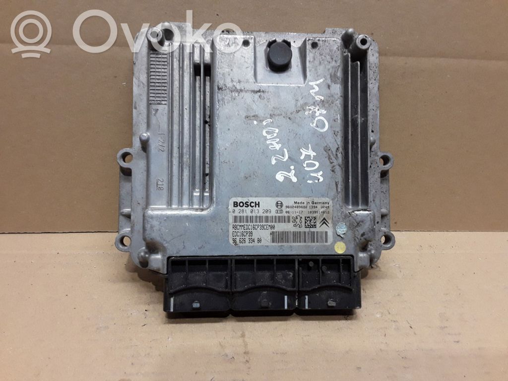 Peugeot 407 Engine control unit/module 