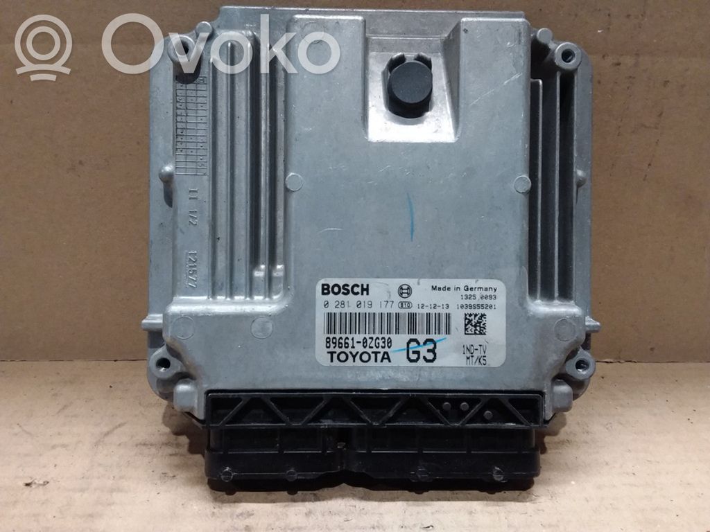 Toyota Auris 150 Engine control unit/module 