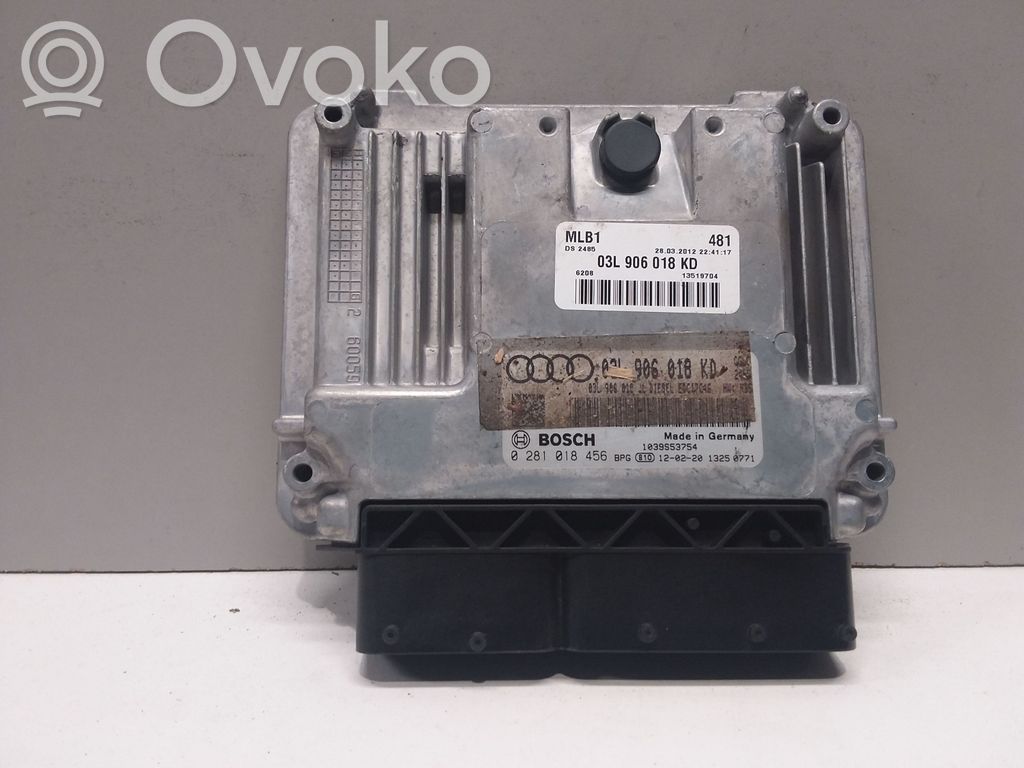Audi A4 S4 B8 8K Engine control unit/module 