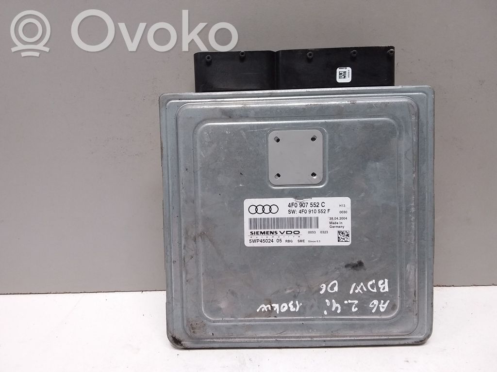 Audi A6 S6 C6 4F Engine control unit/module 