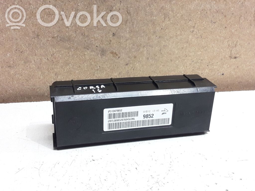 Opel Corsa E Air conditioning/heating control unit 