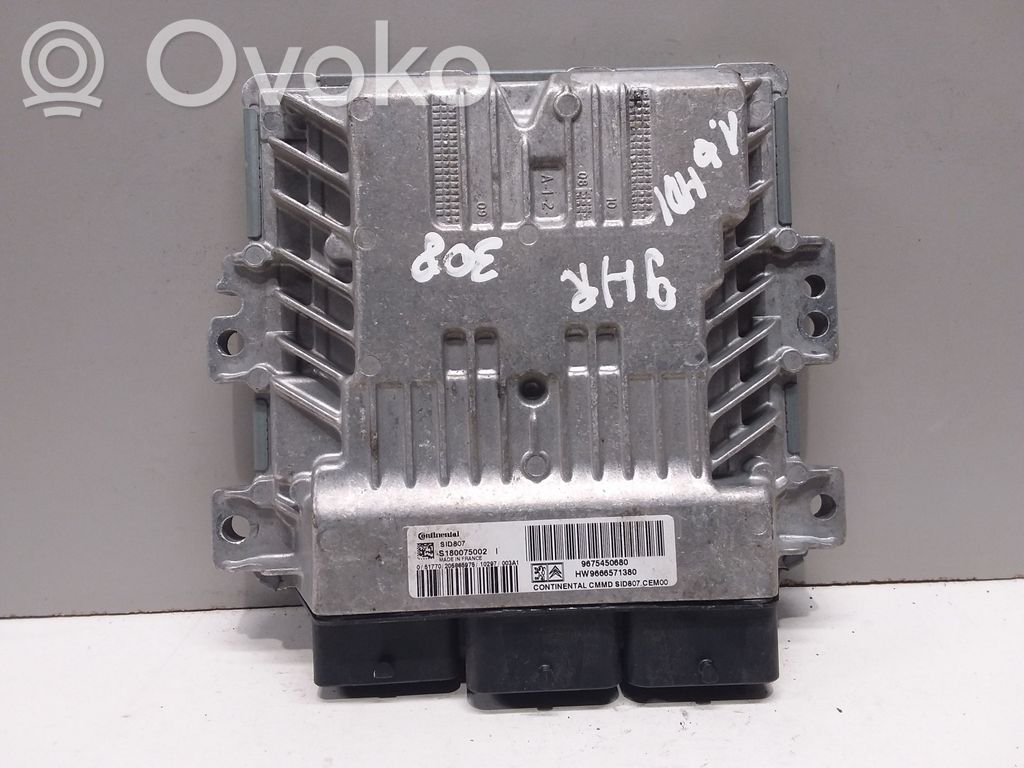 Peugeot 308 Engine control unit/module 