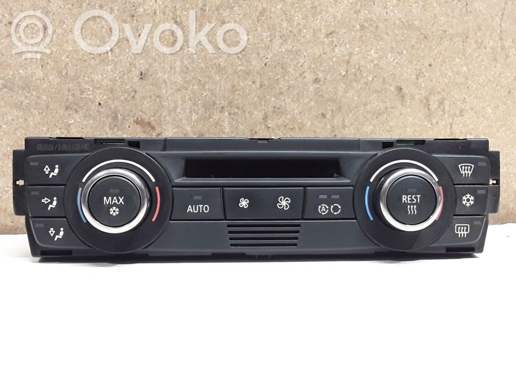 BMW 3 E90 E91 Climate control unit 