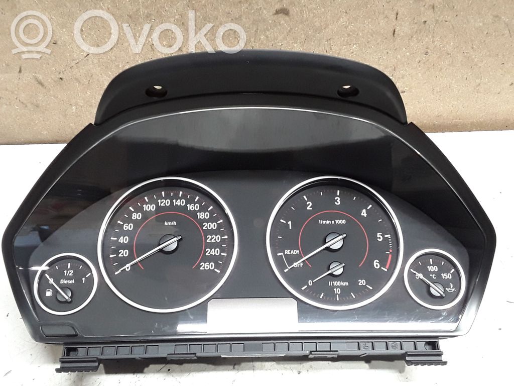 BMW 3 F30 F35 F31 Speedometer (instrument cluster) 
