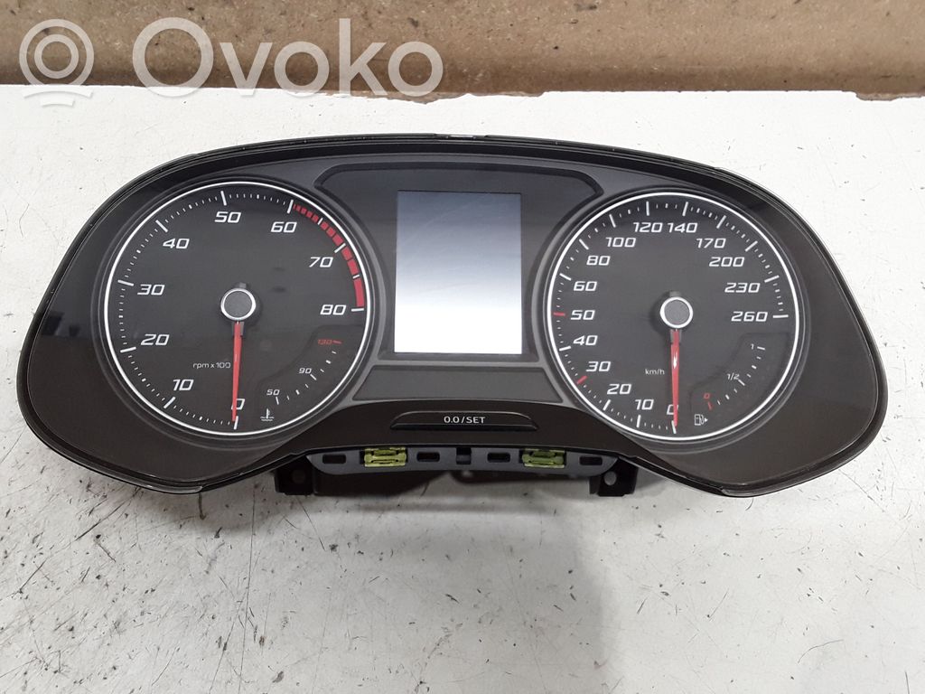 Seat Leon (5F) Speedometer (instrument cluster) 