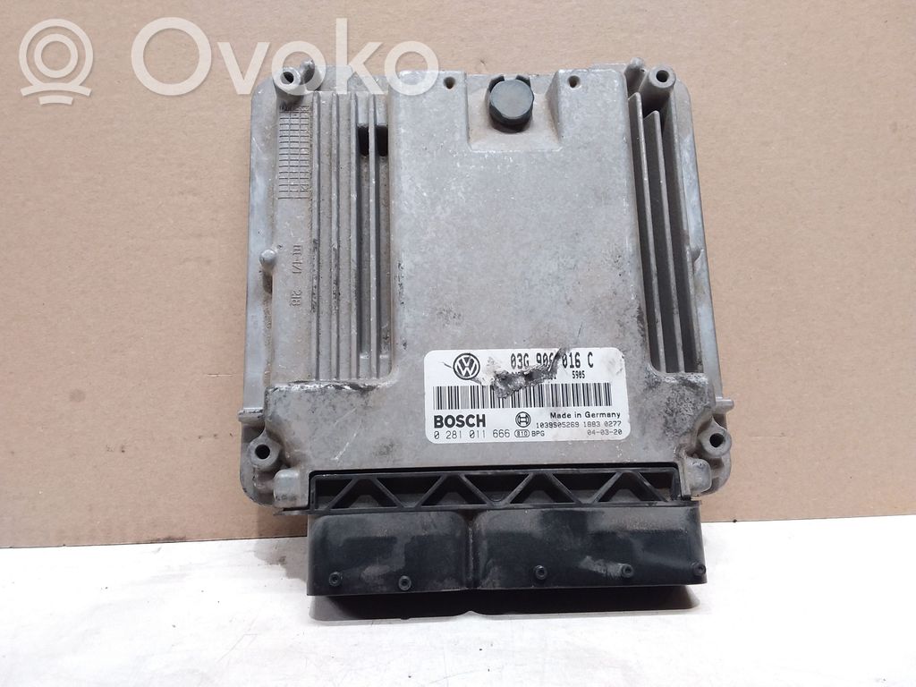 Volkswagen Caddy Engine control unit/module 