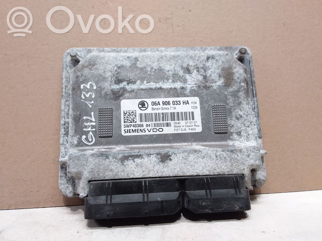 Skoda Octavia Mk2 (1Z) Engine control unit/module 