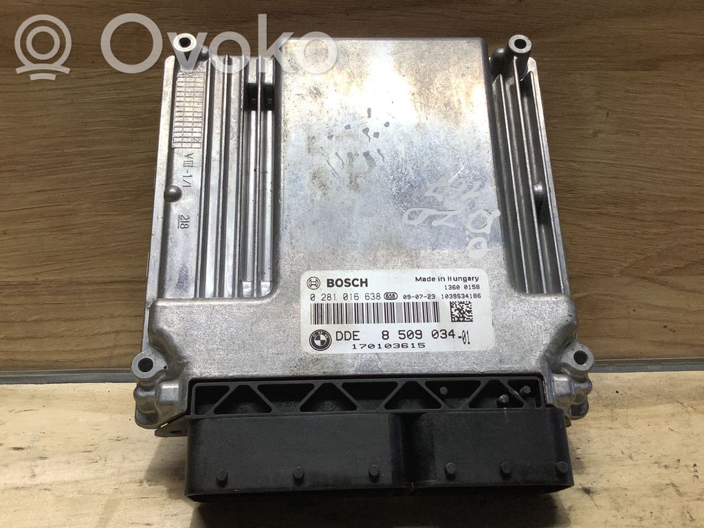 Engine control unit/module   0281016638,8509034