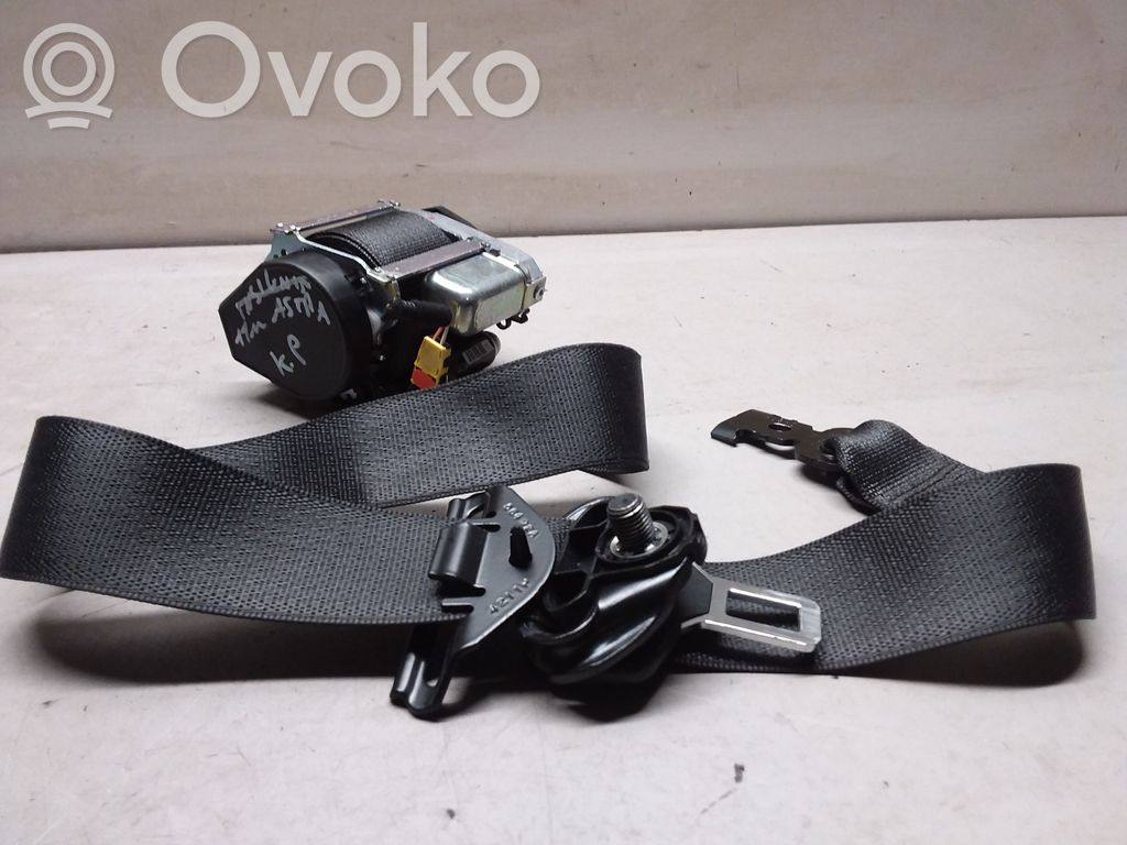 Opel Astra J Cinturón delantero 