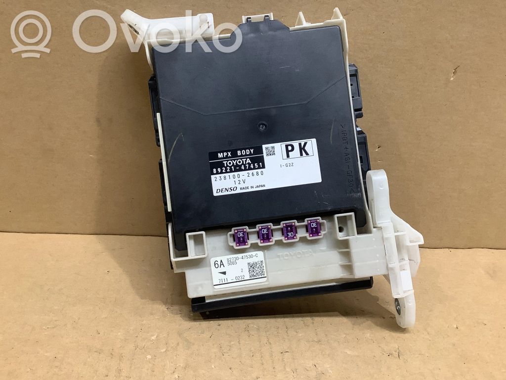 Toyota Prius (XW50) Module confort 