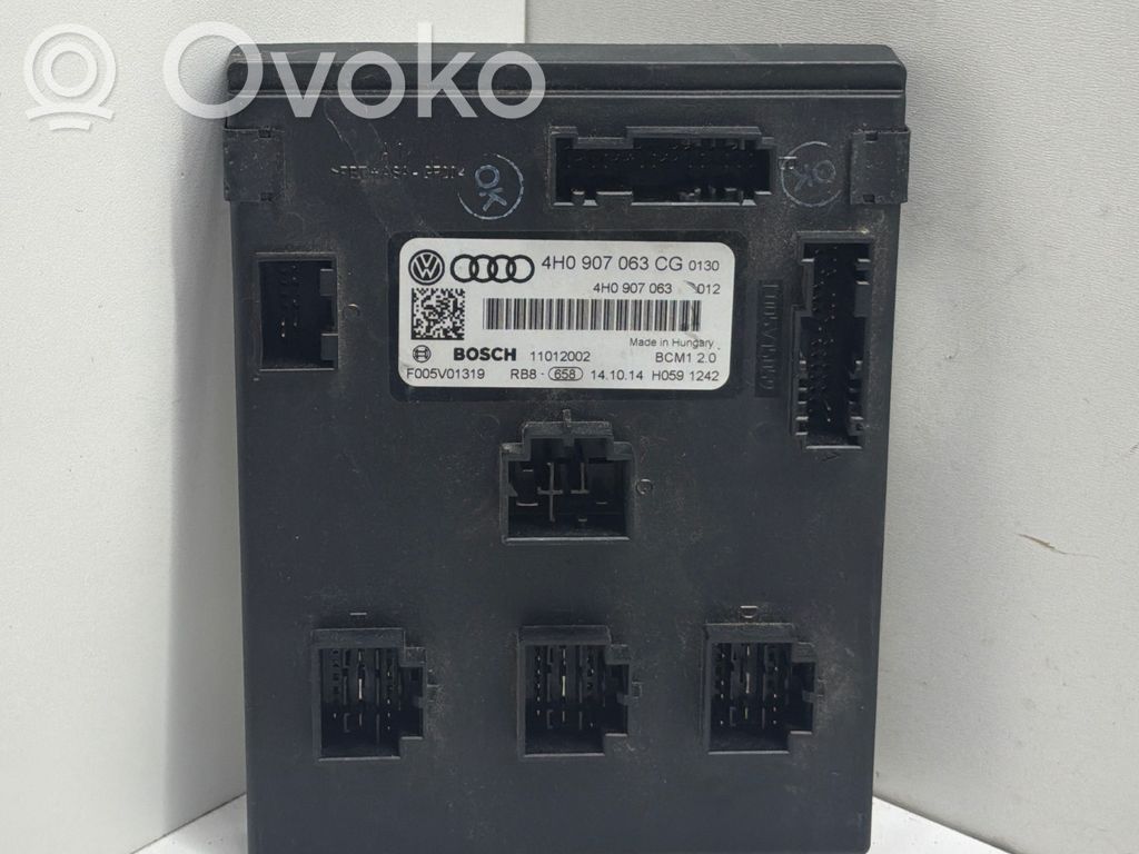 Audi A7 S7 4G Module confort 