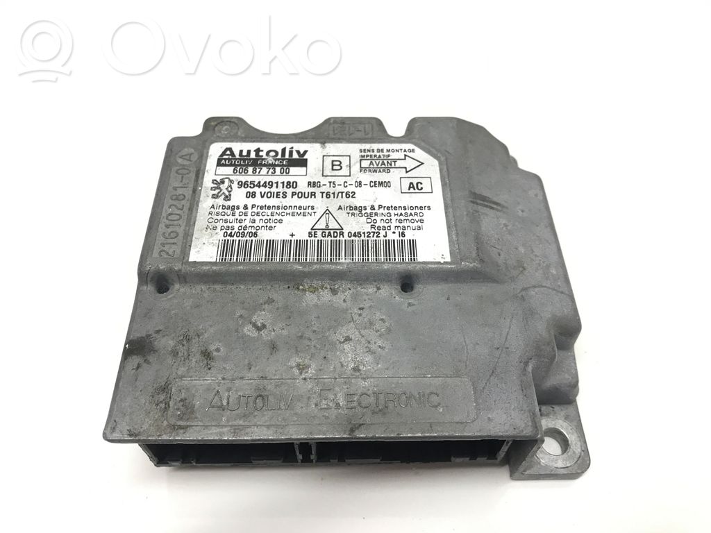Peugeot 307 Airbag control unit/module 