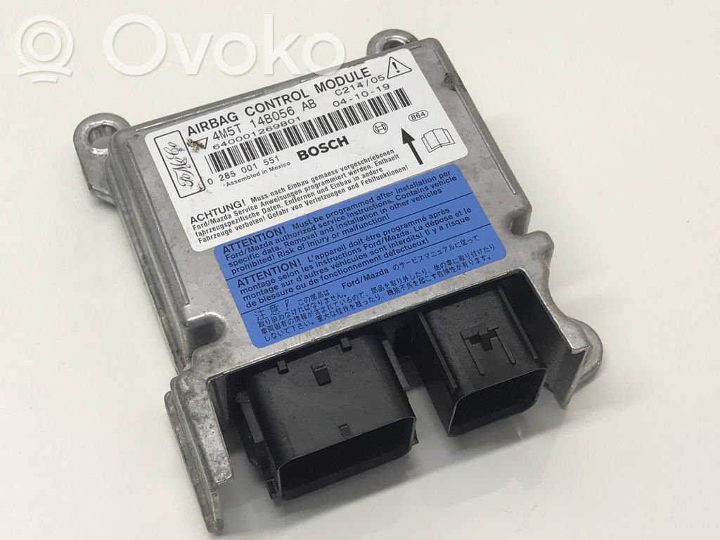 Ford Focus C-MAX Airbag control unit/module 