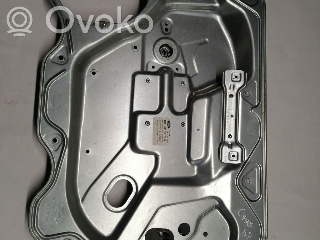 Ford Focus C-MAX Mechanizm podnoszenia szyby przedniej bez silnika 