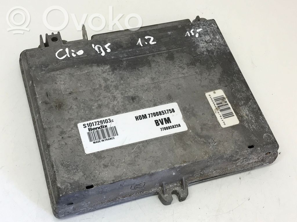 Renault Clio I Engine control unit/module 