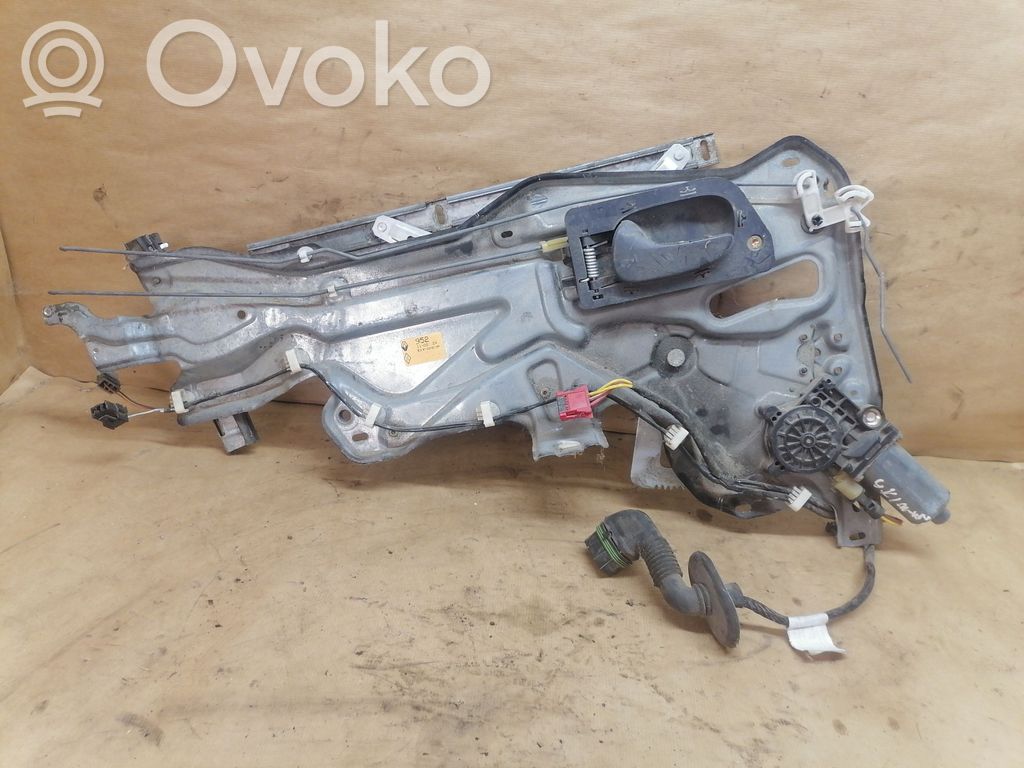 Renault Laguna I Rear door window regulator with motor 