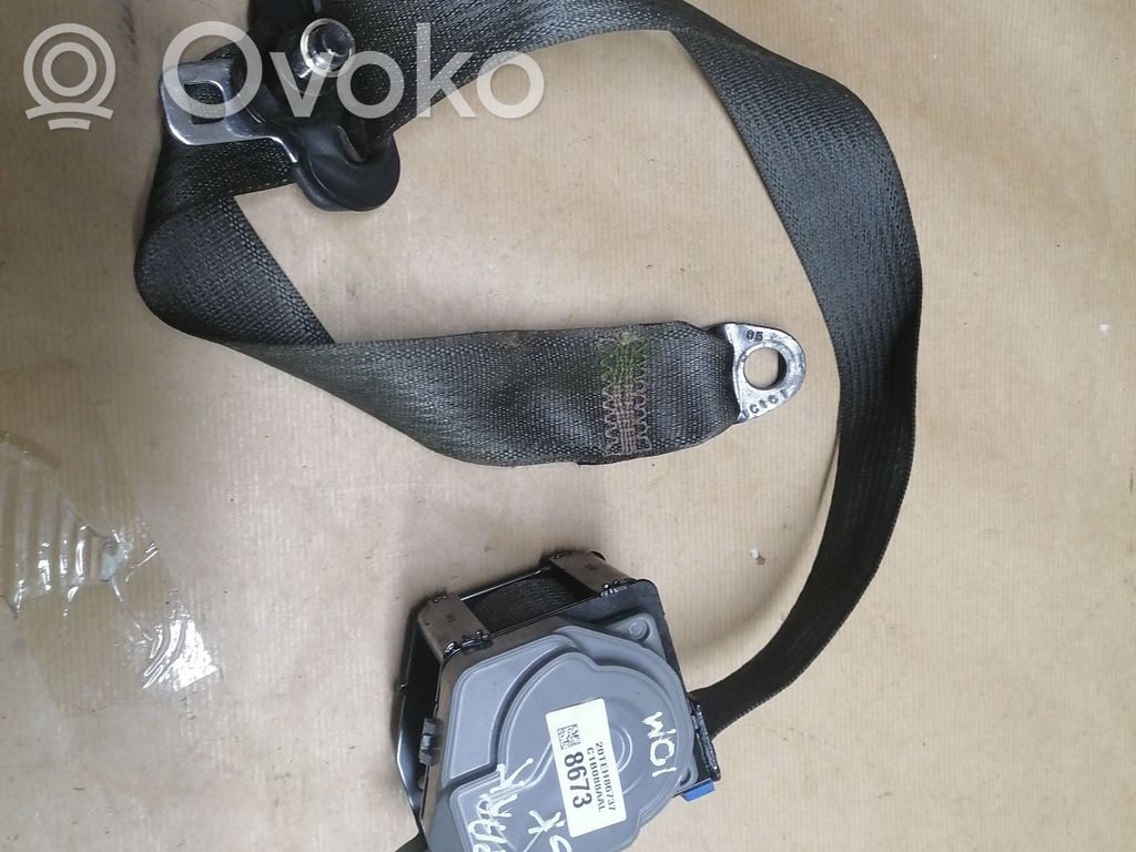Chevrolet Spark Aizmugurējā drošības josta 