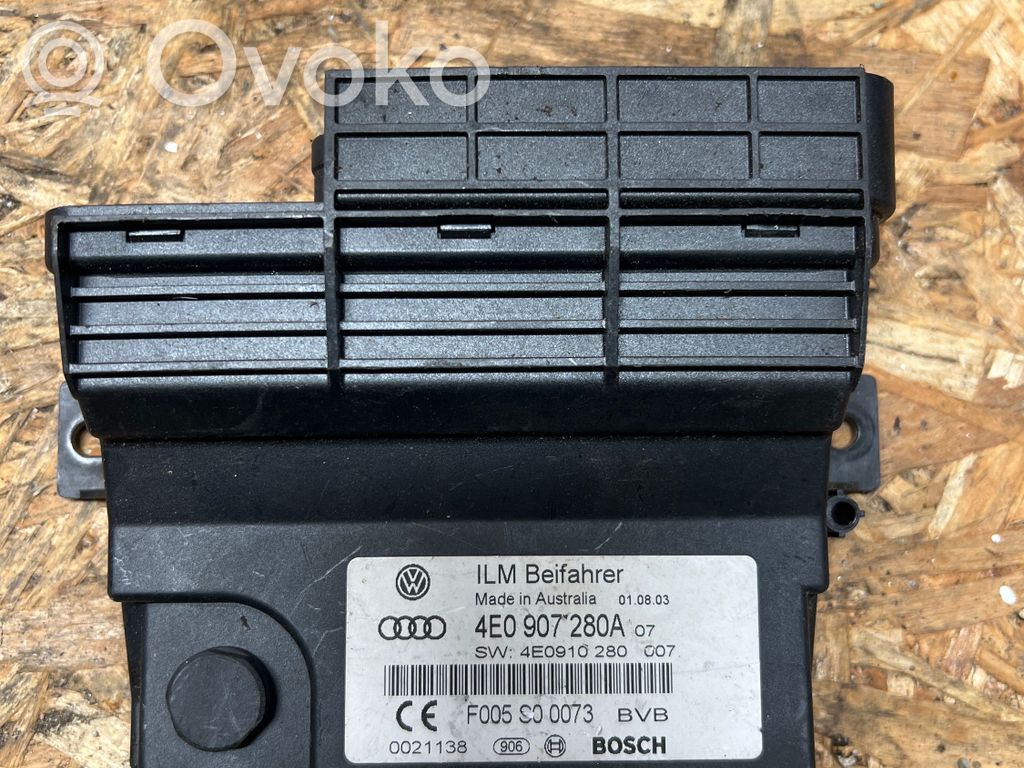 Other control units/modules   4E0907280A,F005S00073