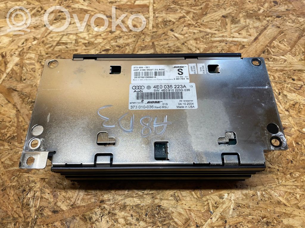 Sound amplifier   4E0035223A,373009021,4E0910223G