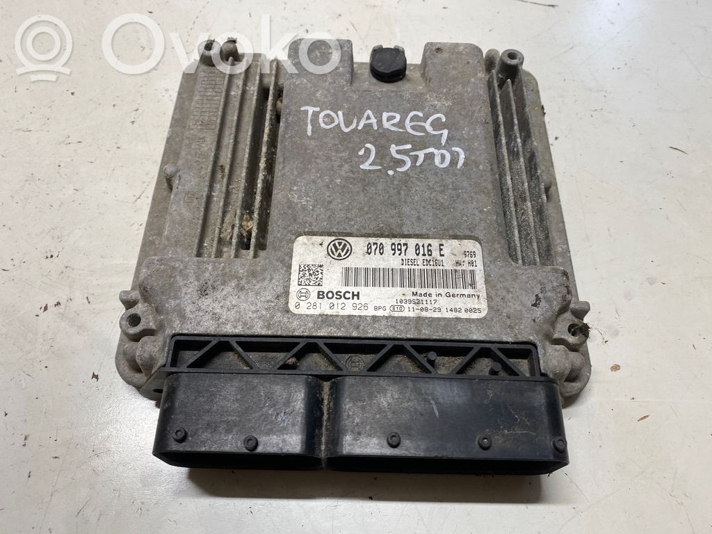 Volkswagen Touareg I Sterownik / Moduł ECU 