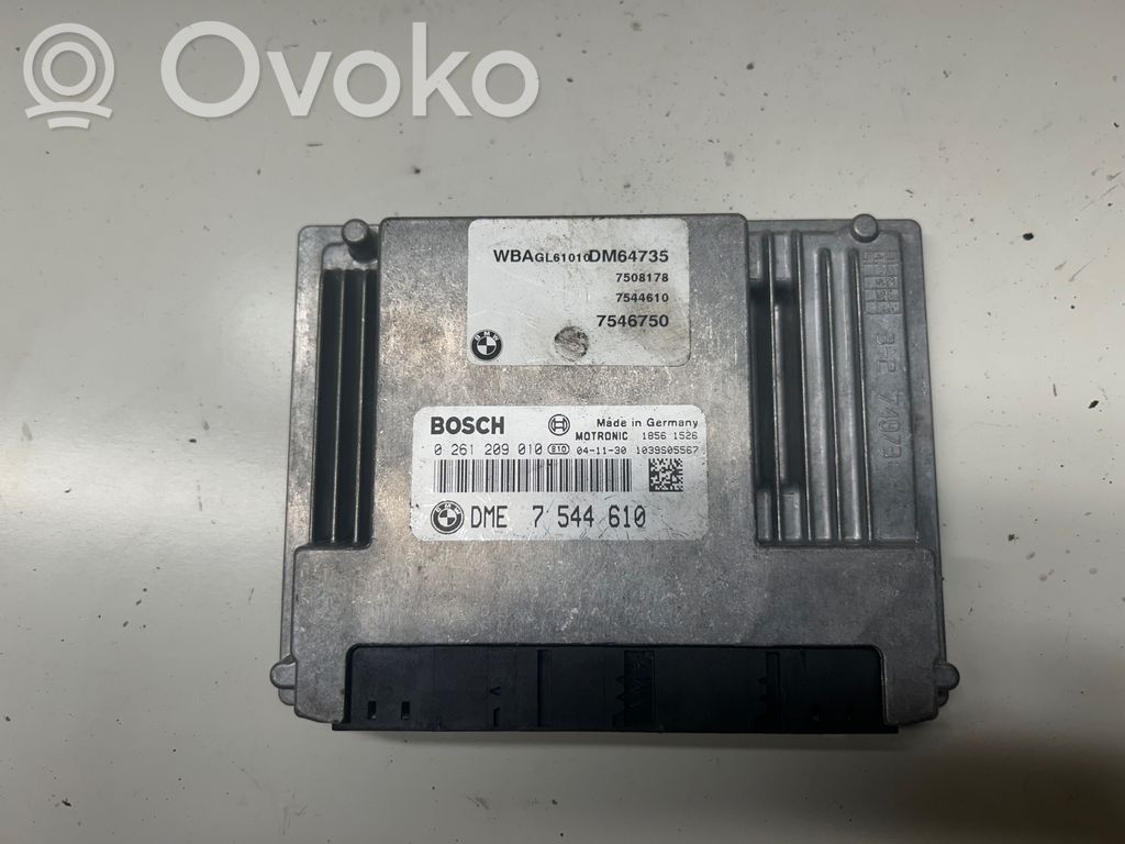 Engine control unit/module   7544610,7546750,0261209010