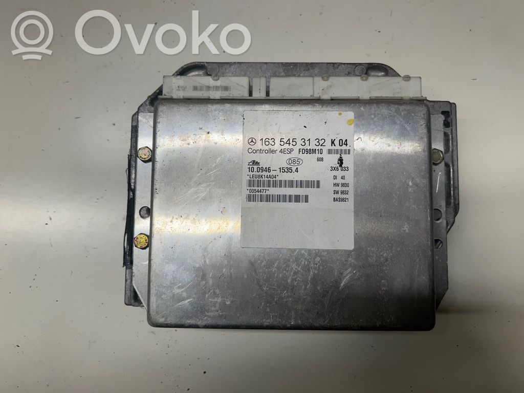 Mercedes-Benz ML W163 ABS control unit/module 