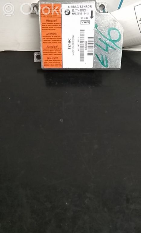Airbag control unit/module   65778372521,129441,MRSZ2