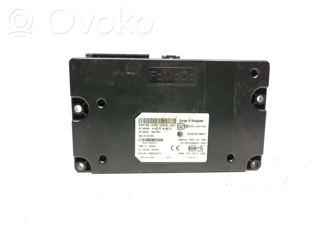 Ford Fiesta Bluetooth control unit module 